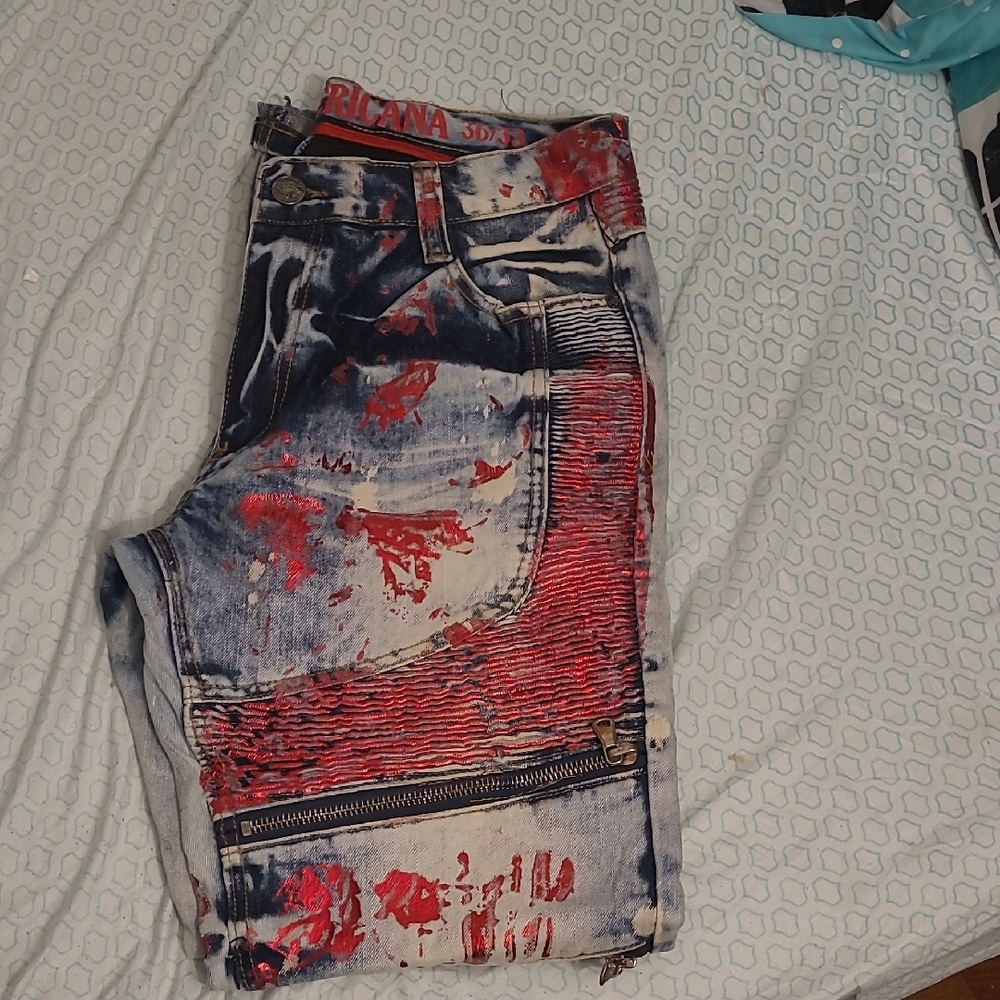 Mens Vintage Americana Denim Jeans